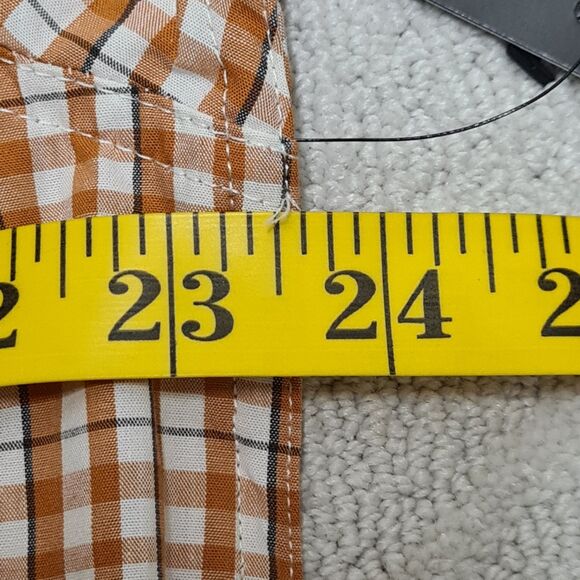 Wolverine Button Up Shirt Men's MEDIUM Check Outdoor Fishing Hiking Vented - Picture 6 of 7